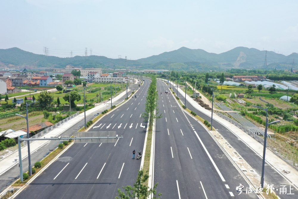 Beilun Huangshan Road vestlig utvidelse (Xiaojiajiang Road - Fuchunjiang Road) offisielt åpnet for trafikk