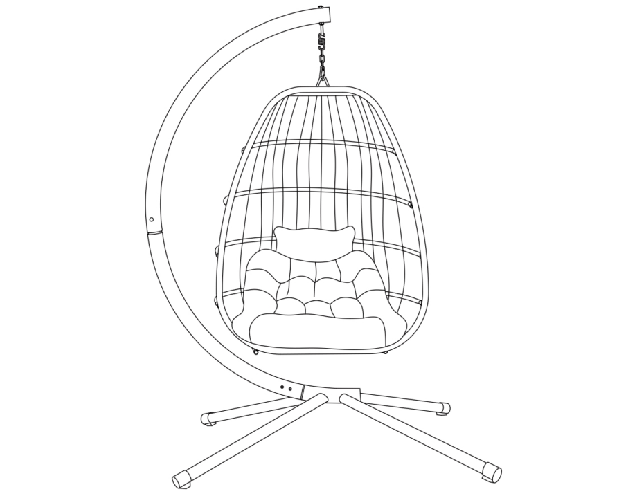 PATIO SWING STOL betjeningsveiledning