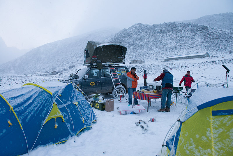 Utendørs camping soveferdigheter