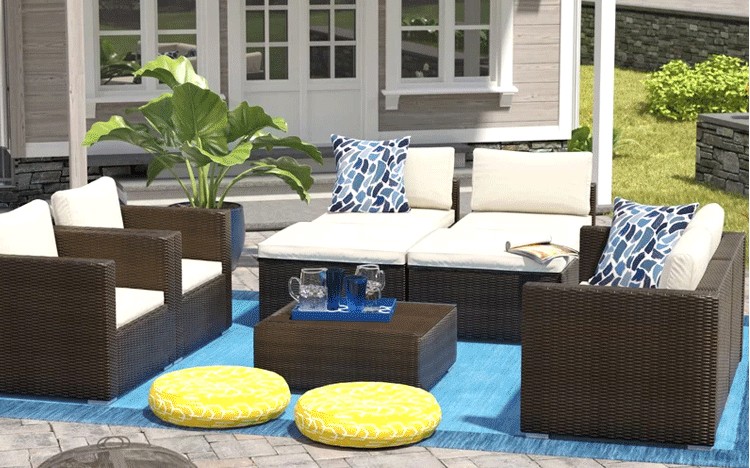 Hvordan ta vare på vevde rottingmøbler?