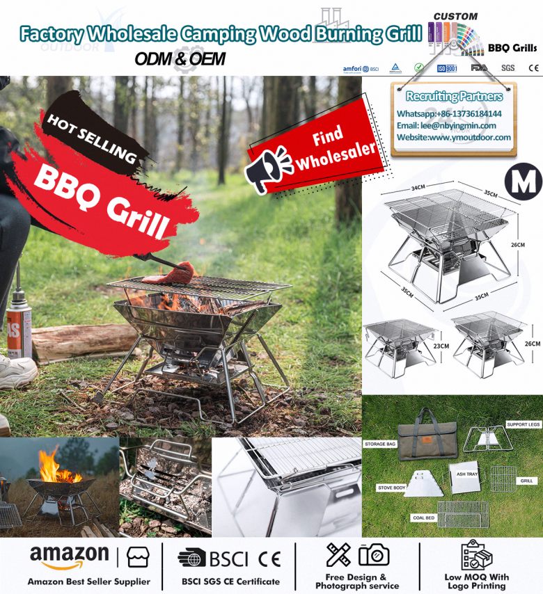 Perfekt for backcountry grilling