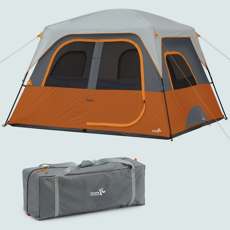 6 personer dobbeltdekk campingtelt