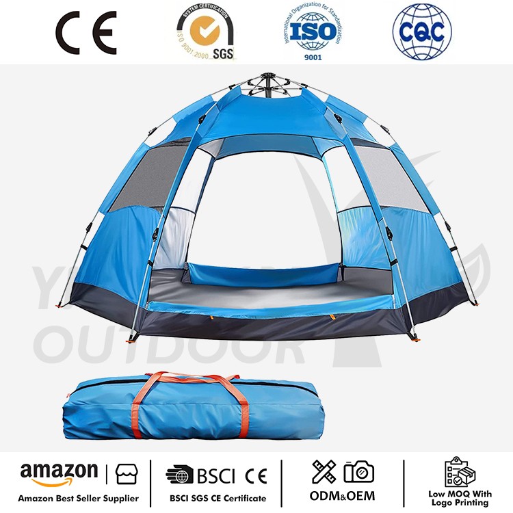 Automatisk pop-up campingtelt