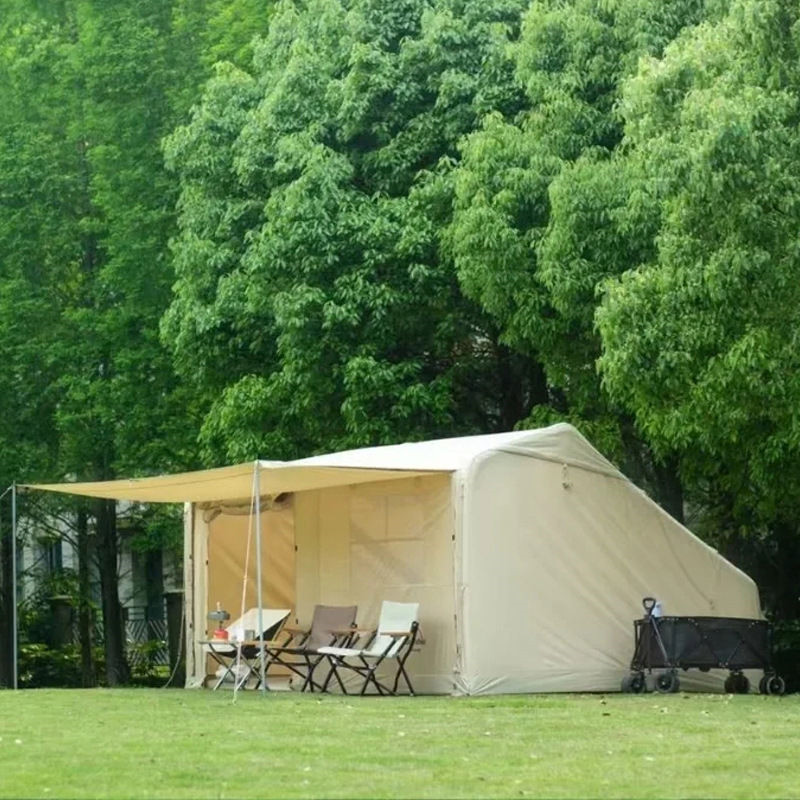 Camping oppblåsbart lufttelthus