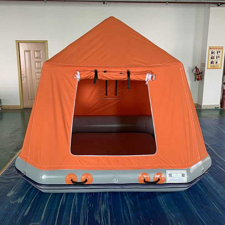 Camping oppblåsbart flytende telt
