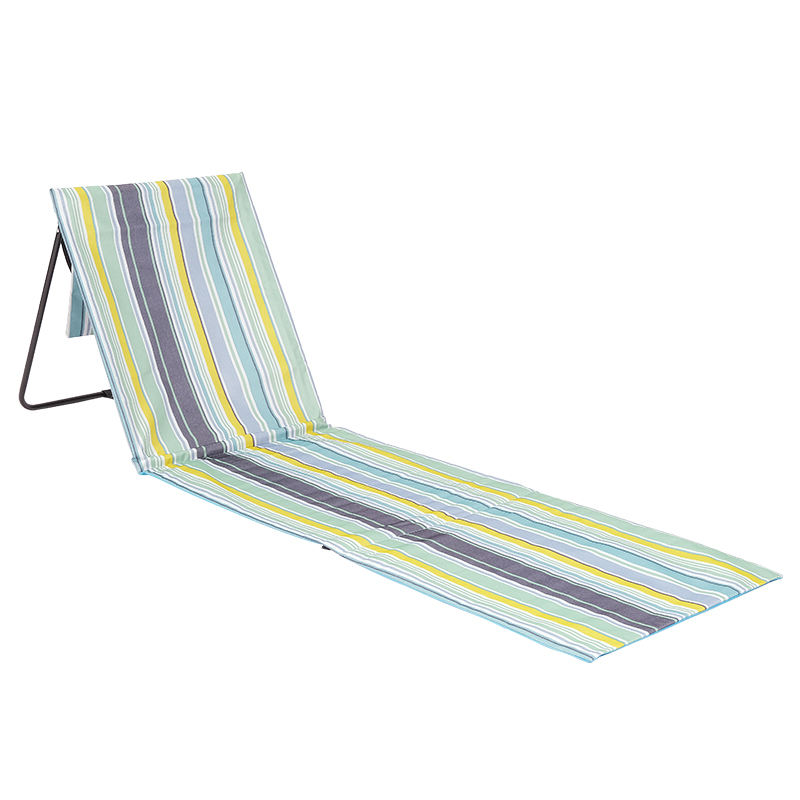 Sammenleggbar Beach Lounger Mat Dekkstol