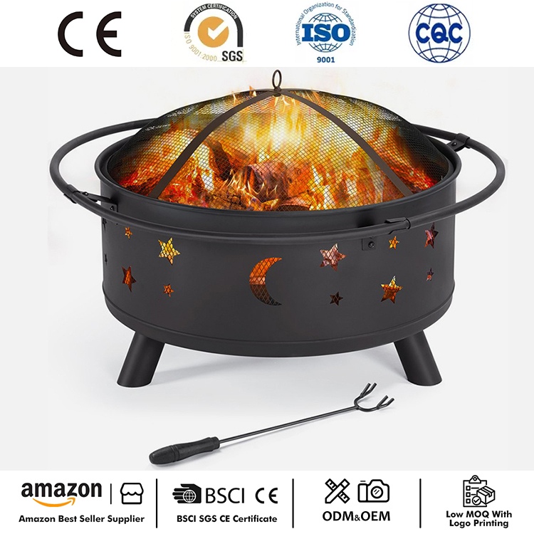 Utendørs 30 '' Round Fire Pit