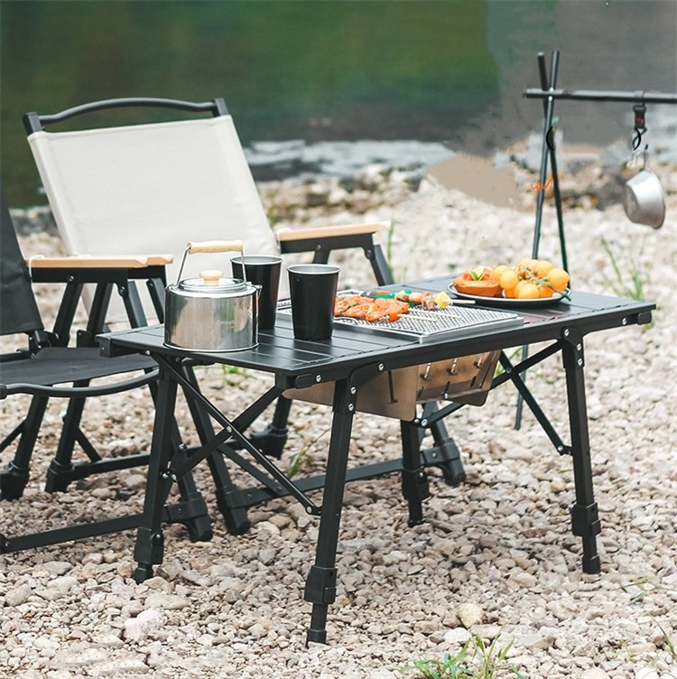 Utendørs folding piknik campingbord