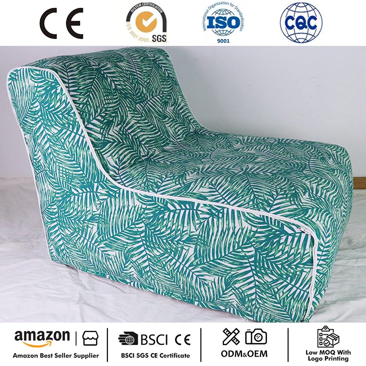 Utendørs oppblåsbar Air Bag Lounger Sofa