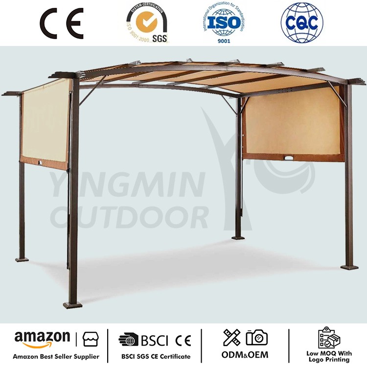 Uttrekkbar pergola kalesje