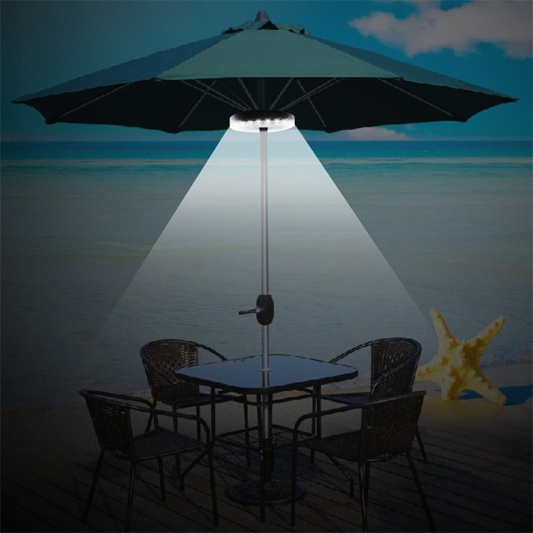 Patio Courtyard Paraply Lampe