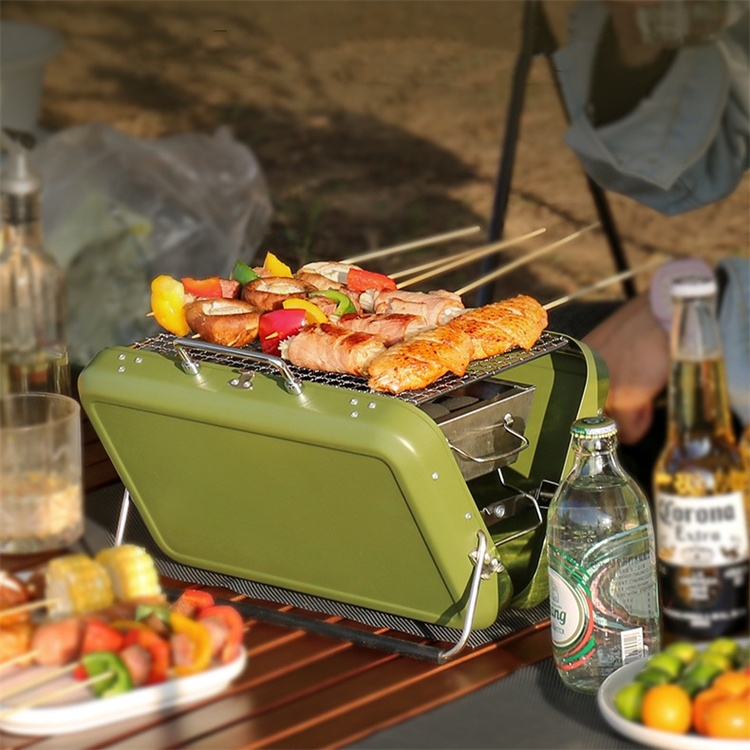Bærbar BBQ koffert