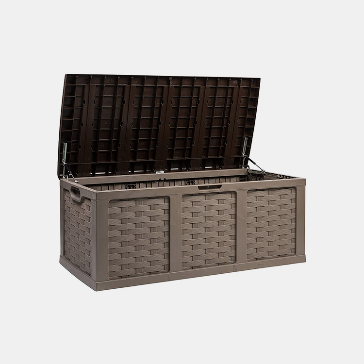 153 gallon brun rotting plastdekkboks