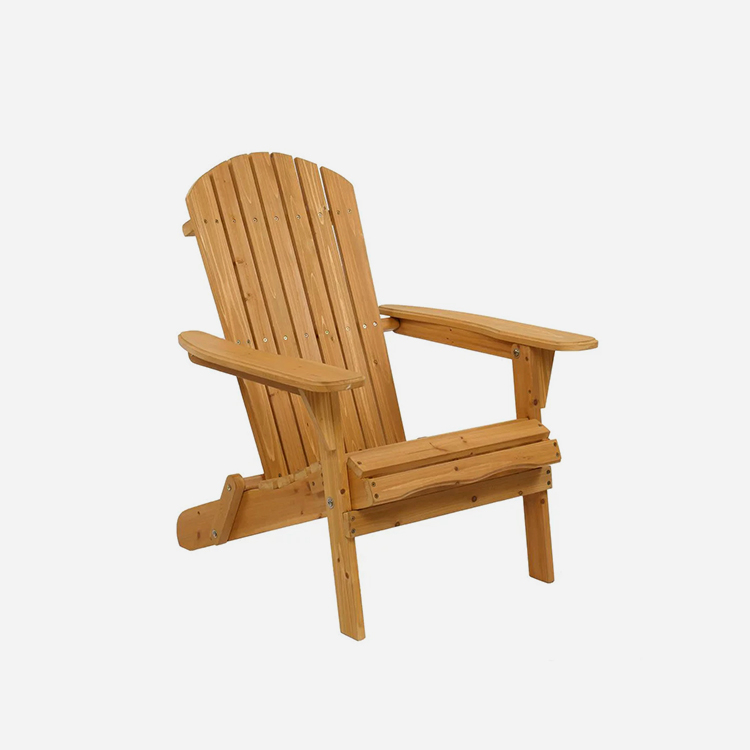 Utendørs Patio sammenleggbar Adirondack stol